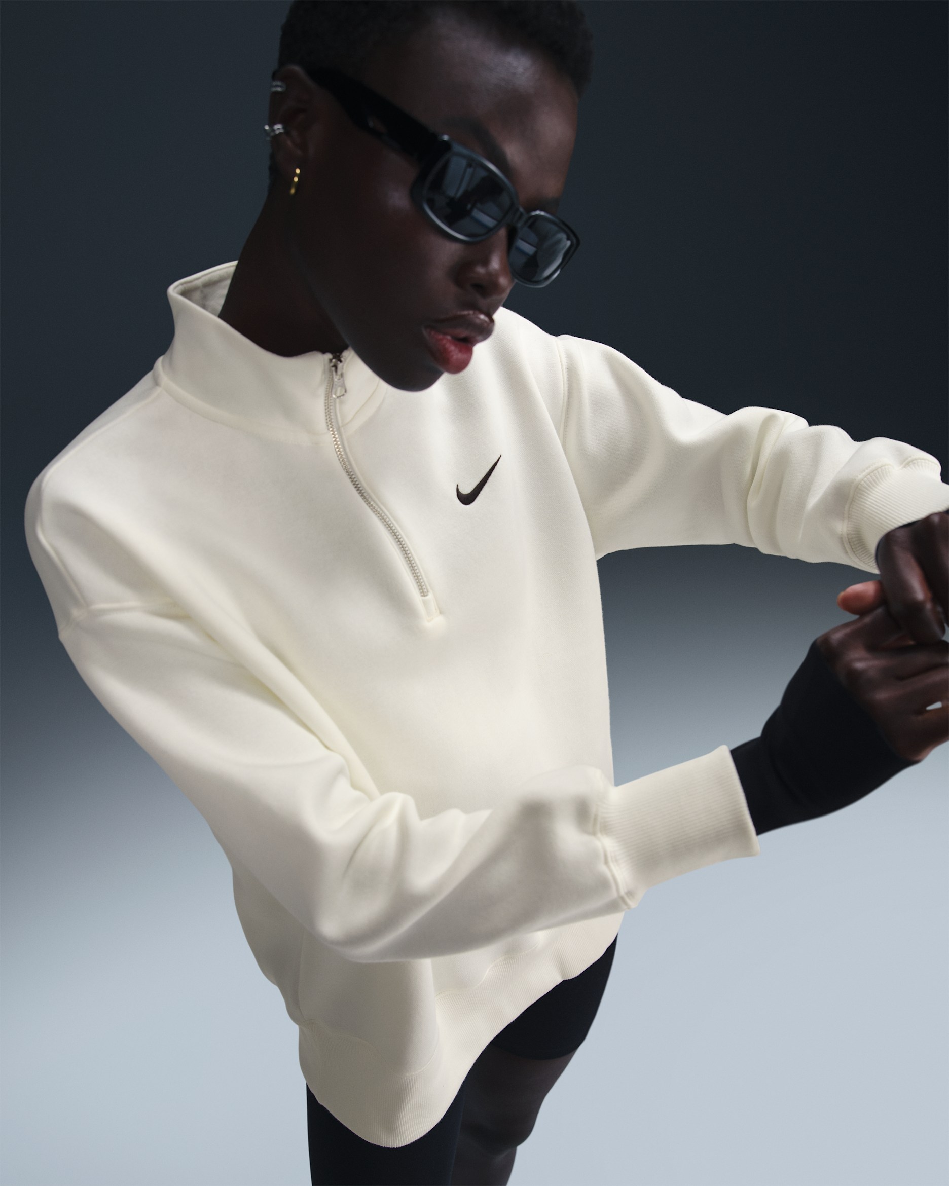 Nike Sportswear Phoenix Fleece Women's Oversized 1/4-Zip Long